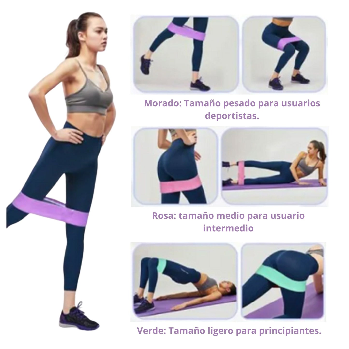 Bandas de Tela X3 Resistencias