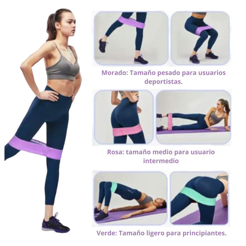 Bandas de Tela X3 Resistencias