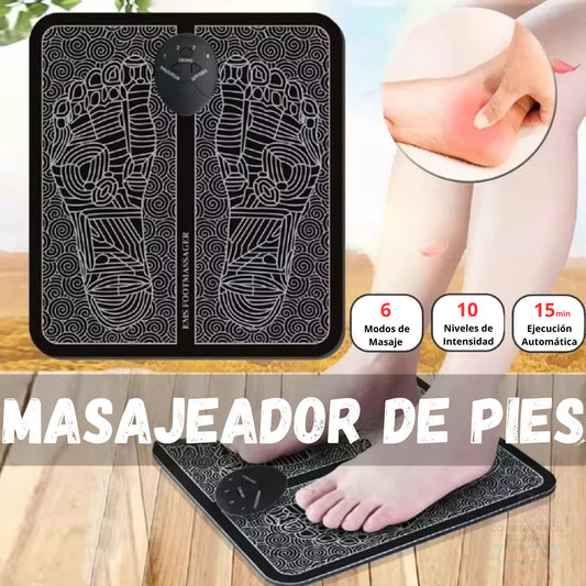 Tapete Masajeador Electroestimulador EMS para Pies