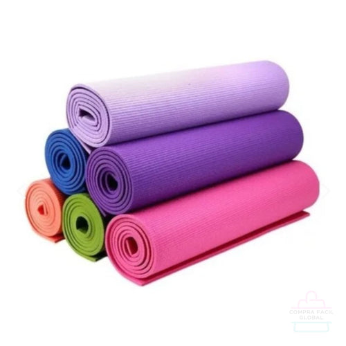Colchoneta Antideslizante Yoga & Fitness – Extra Gruesa, Portátil y Ultra-Agarre