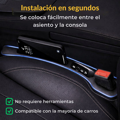 Organizador para Espacio del Asiento del Carro | Evita que Caigan Objetos